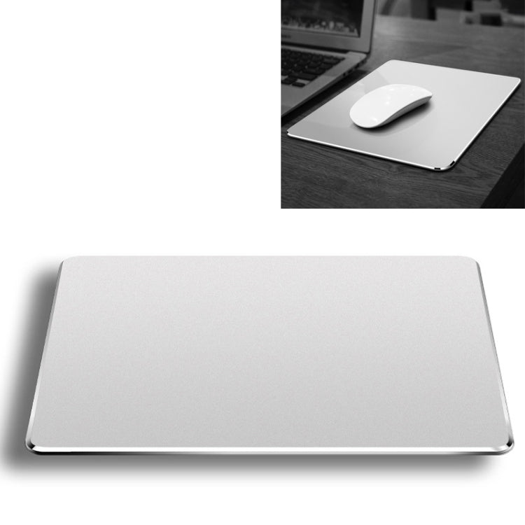 Aluminum Alloy Double-sided Non-slip Mat Desk Mouse Pad, Size : L