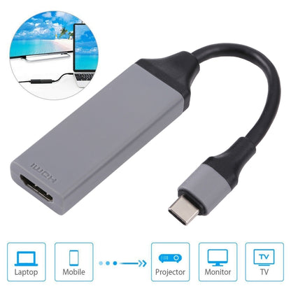 USB-C / Type-C 3.1 to HDMI 4Kx2K HDTV Cable, Cable Length: 20cm, PC1022H, PC1022