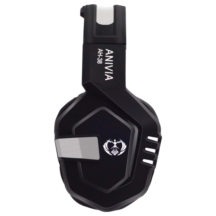 SADES AH-38 3.5mm Plug Wire-controlled E-sports Gaming Headset with Retractable Microphone, Cable Length: 2m