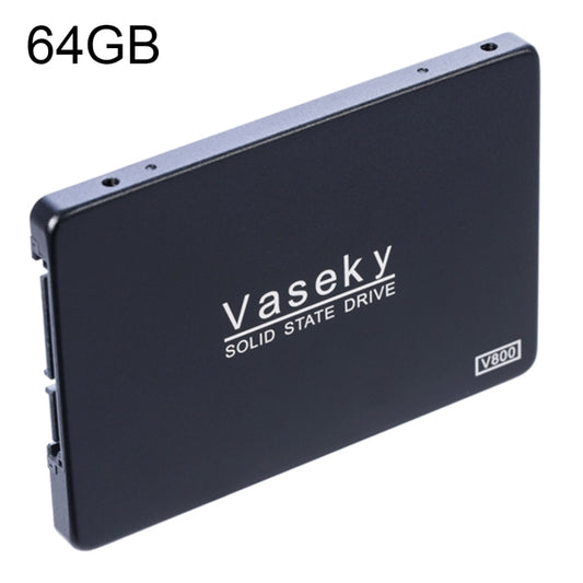 Vaseky V800 64GB 2.5 inch SATA3 6GB/s Ultra-Slim 7mm Solid State Drive SSD Hard Disk Drive for Desktop, Notebook, 64GB