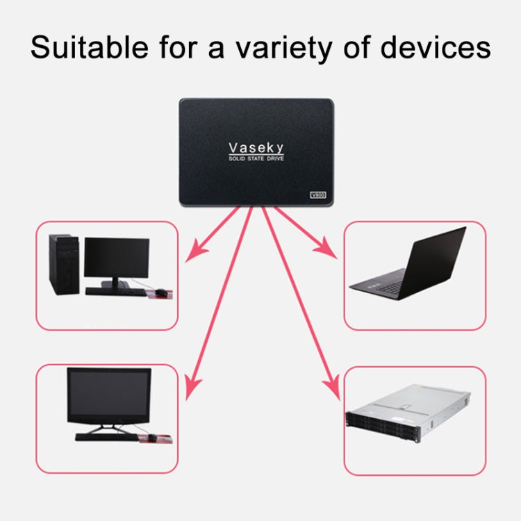 Vaseky V800 64GB 2.5 inch SATA3 6GB/s Ultra-Slim 7mm Solid State Drive SSD Hard Disk Drive for Desktop, Notebook, 64GB