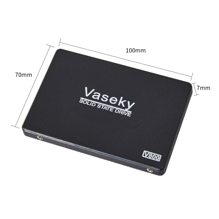 Vaseky V800 128GB 2.5 inch SATA3 6GB/s Ultra-Slim 7mm Solid State Drive SSD Hard Disk Drive for Desktop, Notebook, 128GB