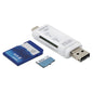 D-178 5 In 1 Type-C / USB-C Multi-function Card Reader, D-178(White)