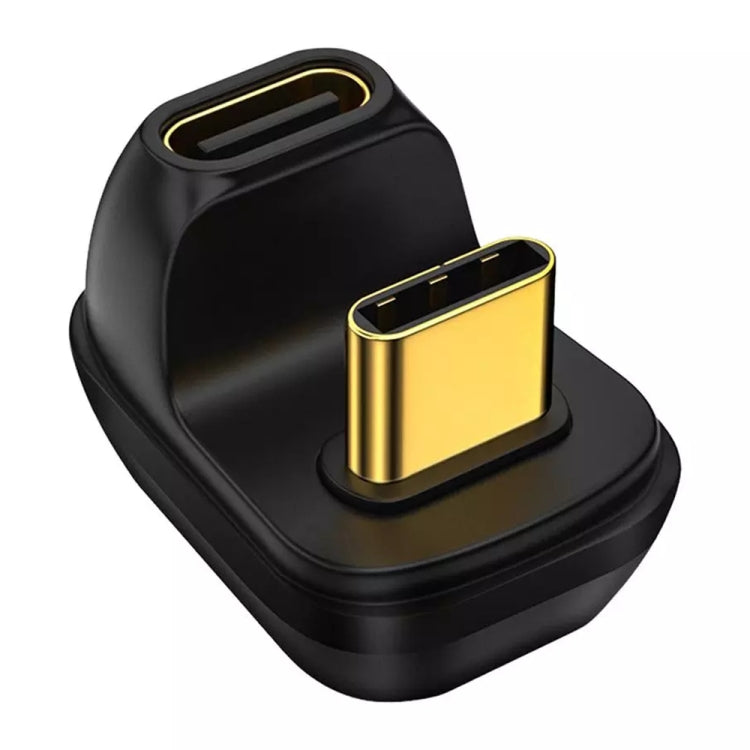 40Gbps USB-C / Type-C 4.0 Male to Female Adapter, Type-C 4.0 M to F Dual Elbow