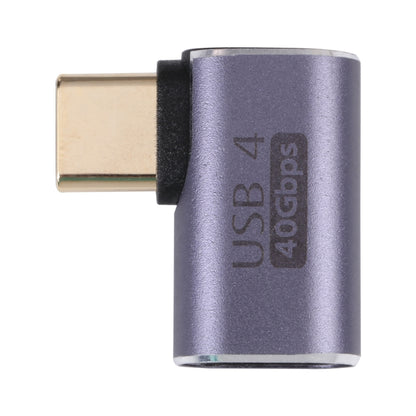 40Gbps USB-C / Type-C Male to Female Elbow Adapter, Type-C 4.0 M to F Elbow 1