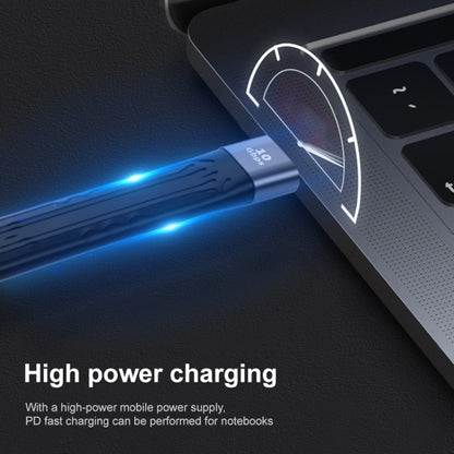 10Gbps USB Male to USB Male Soft Flat Sync Data Fast Charging Cable