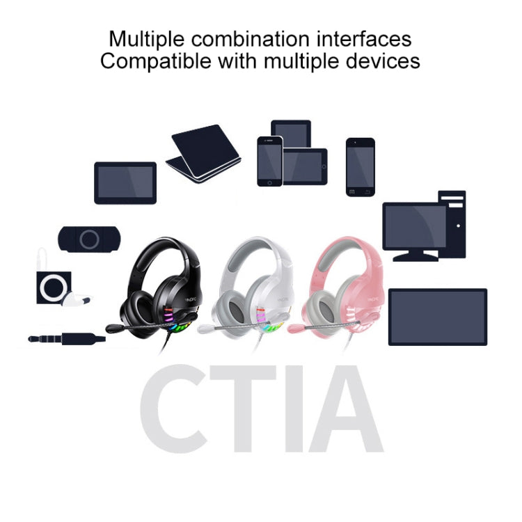 YINDIAO Q2 Head-mounted Wired Gaming Headset with Microphone, Version: Single 3.5mm
