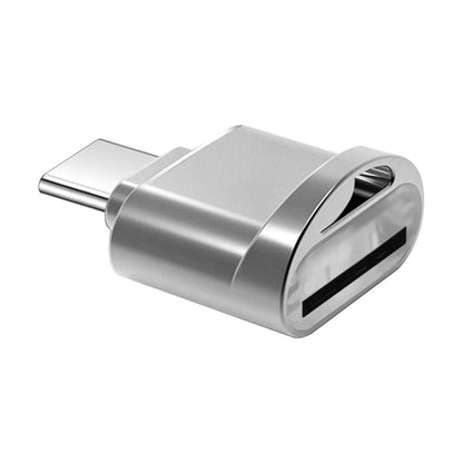 USB-C / Type-C 3.1 to TF Card Reader Adapter, Silver