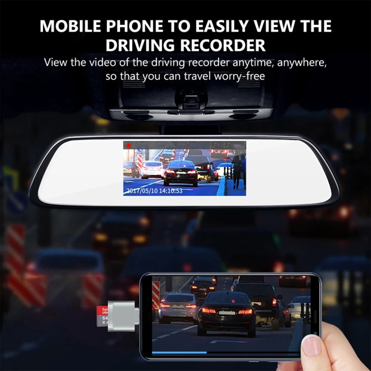 USB-C / Type-C 3.1 to Micro SD Card (TF Card) Reader Adapter, Silver