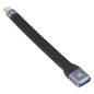 10Gbps USB-C / Type-C Male to USB 3.0 Female Soft Flat Data Transmission Fast Charging Cable