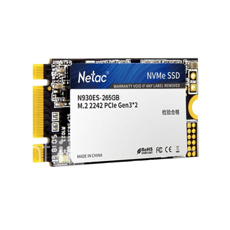 Netac N930ES 256GB M.2 2242 PCIe Gen3x2 Solid State Drive, 256GB
