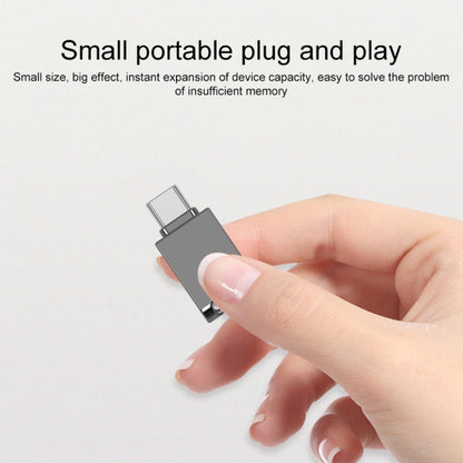 64GB USB-C / Type-C Zinc Alloy USB Flash Drive with Keychain