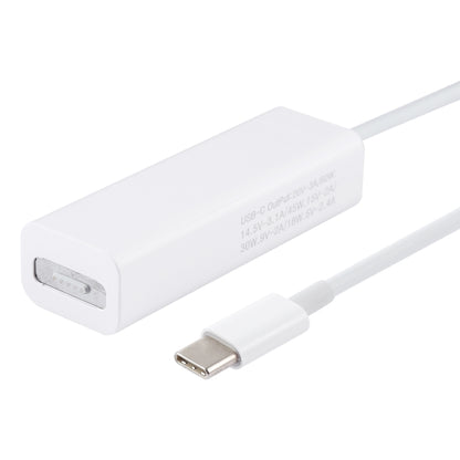 5 Pin MagSafe 2 Magnetic T-Tip Female to USB-C / Type-C Male Charge Adapter Converter for MacBook Pro