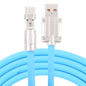 Mech Series 6A 120W USB to Type-C 180-degree Metal Plug Fast Charging Cable, Length: 1.8m, 1.8m 180-degree Type-C