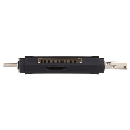 USB-C / Type-C + SD + TF + Micro USB to USB 2.0 Card Reader, USB2.0