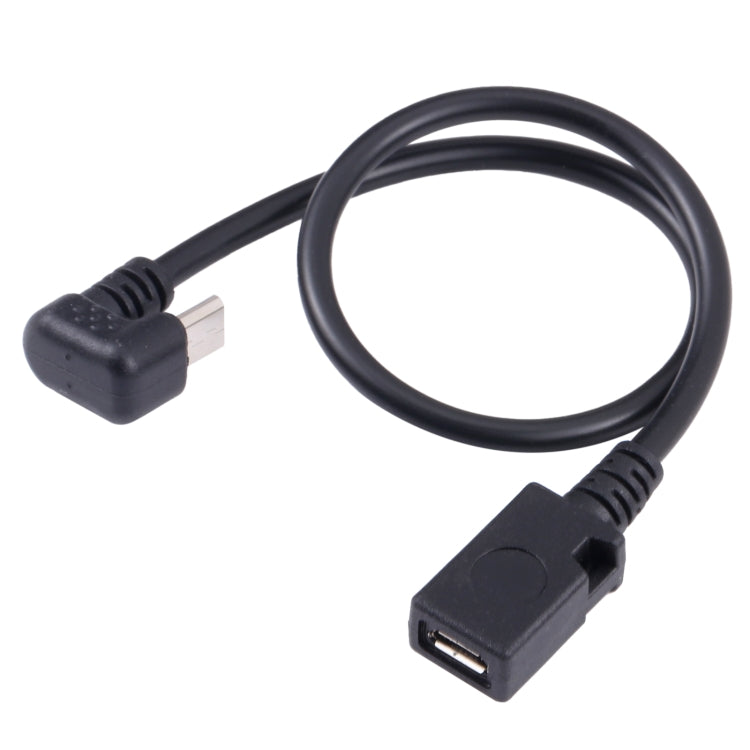 U-shaped Micro USB Male to Female Extension Cable, Micro USB Male to Female
