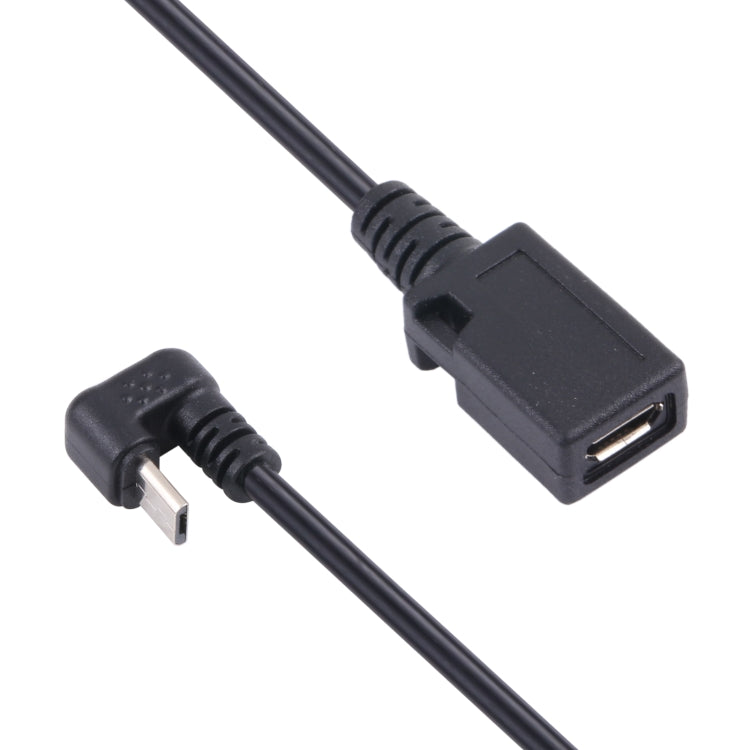 U-shaped Micro USB Male to Female Extension Cable, Micro USB Male to Female