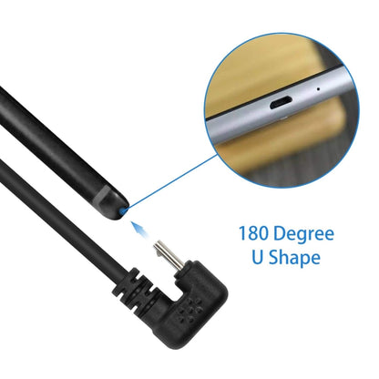 U-shaped Micro USB Male to Female Extension Cable, Micro USB Male to Female