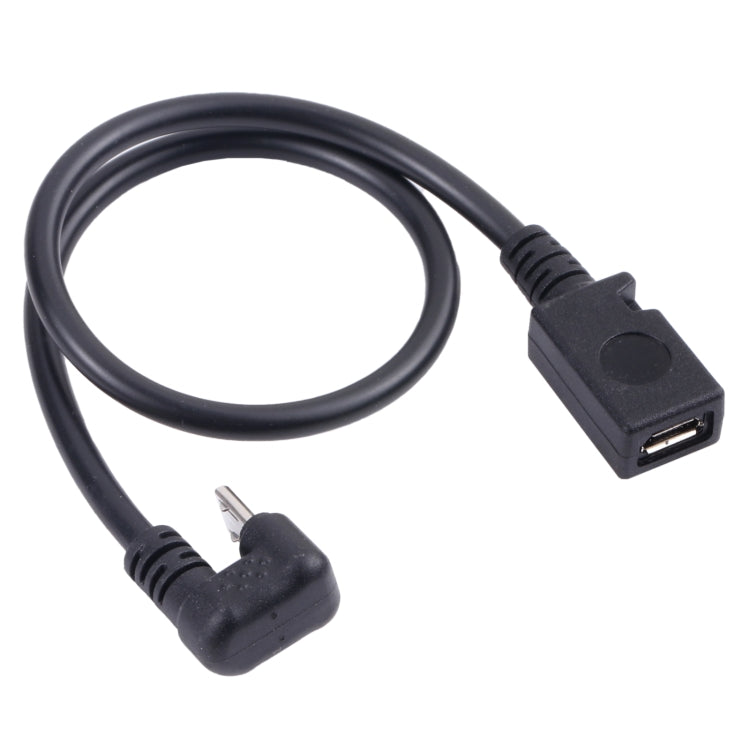 U-shaped Micro USB Male to Female Extension Cable, Micro USB Male to Female