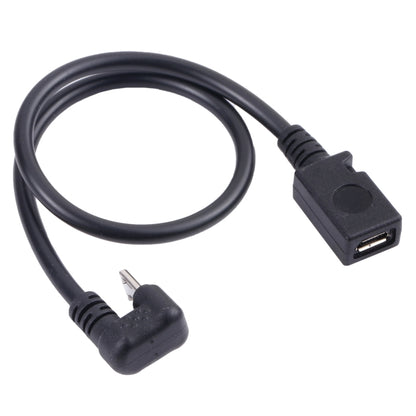 U-shaped Micro USB Male to Female Extension Cable, Micro USB Male to Female