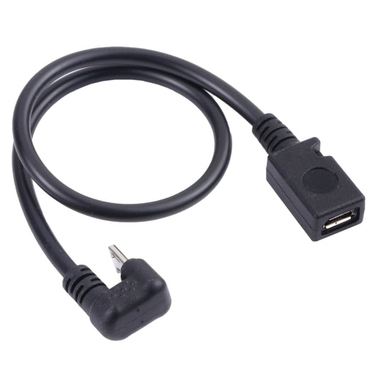 U-shaped Micro USB Male to Female Extension Cable, Micro USB Male to Female