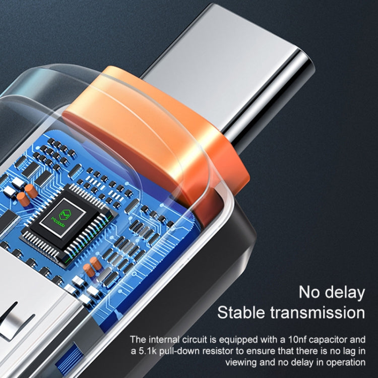 MCDODO USB 3.0 Female to USB-C / Type-C Male OTG Converter USB Flash Disk, USB-C / Type-C