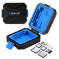 PULUZ 11 in 1 Memory Card Case for 3SIM + 2XQD + 2CF + 2TF + 2SD Card, 11 in 1