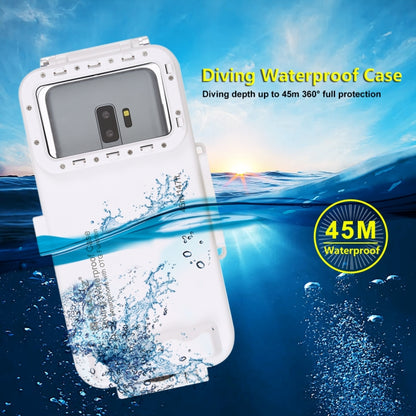 PULUZ 45m/147ft Waterproof Diving Case Photo Video Taking Underwater Housing Cover for iPhone 15 Series, Galaxy, Huawei, Xiaomi, Google Android OTG Smartphones with Type-C Port