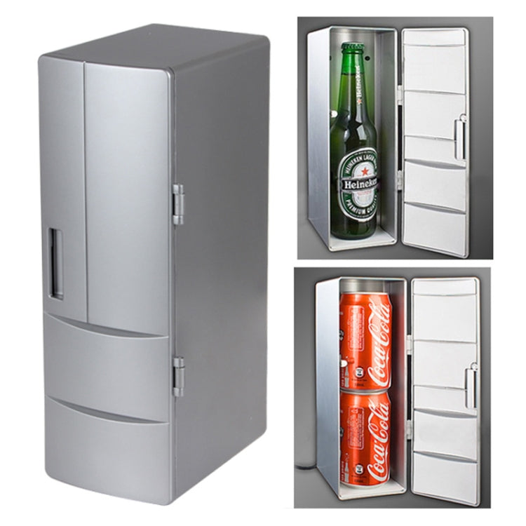 3.5W USB PC Mini Fridge Beverage Drink Cooler / Warmer, Size: 24.5 x 10.8 x 8.3cm