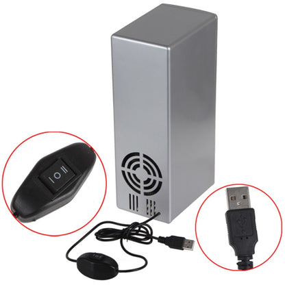 3.5W USB PC Mini Fridge Beverage Drink Cooler / Warmer, Size: 24.5 x 10.8 x 8.3cm