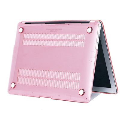 For MacBook Air 13.3 inch A1466 2012-2017 / A1369 2010-2012 Laptop Crystal Hard Protective Case, Pink