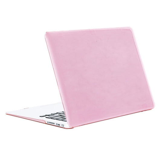 For MacBook Air 13.3 inch A1466 2012-2017 / A1369 2010-2012 Laptop Crystal Hard Protective Case, Pink