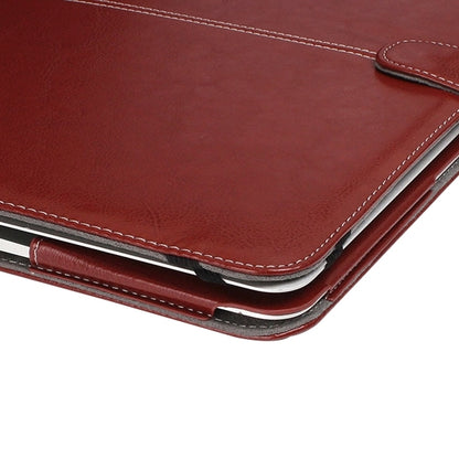 For 11.6 inch MacBook Air Notebook Leather Case with Snap Fastener