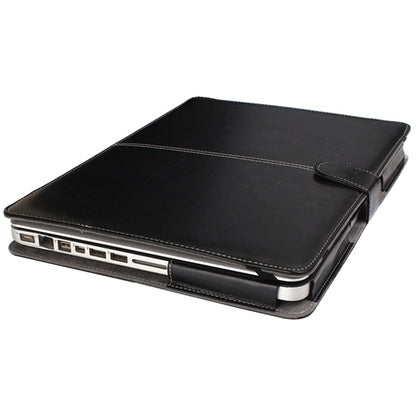 Notebook Leather Case with Snap Fastener for 13.3 inch MacBook Pro