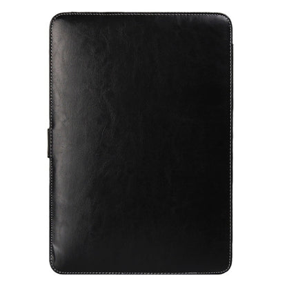 Notebook Leather Case with Snap Fastener for 13.3 inch MacBook Pro Retina