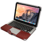 Notebook Leather Case with Snap Fastener for 13.3 inch MacBook Pro Retina