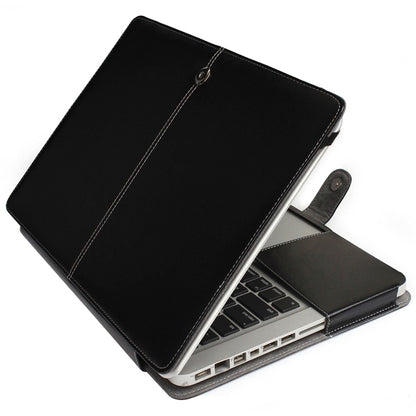 Notebook Leather Case with Snap Fastener for 15.4 inch MacBook Pro