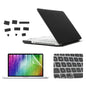 ENKAY for MacBook Pro 13.3 inch (US Version) / A1278 4 in 1 Frosted Hard Shell Plastic Protective Case with Screen Protector & Keyboard Guard & Anti-dust Plugs