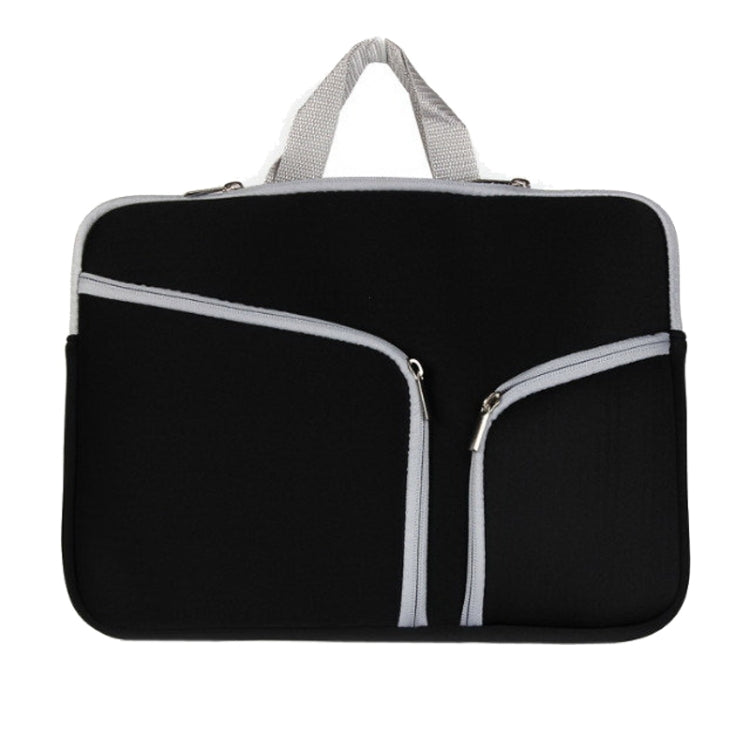 Double Pocket Zip Handbag Laptop Bag for Macbook Air 11.6 inch