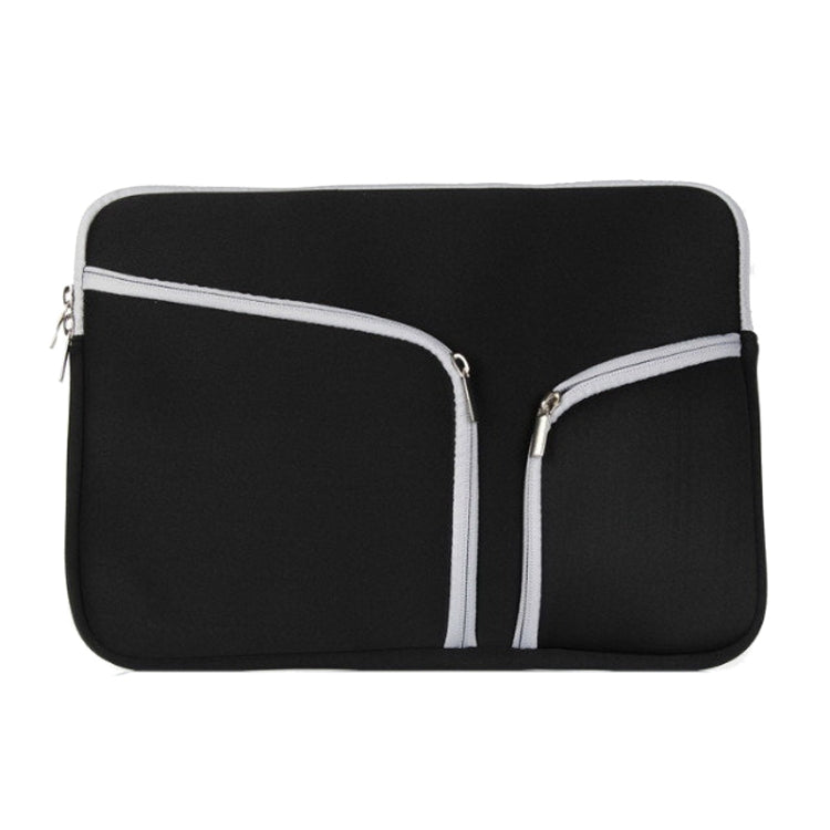 Double Pocket Zip Handbag Laptop Bag for Macbook Air 11.6 inch