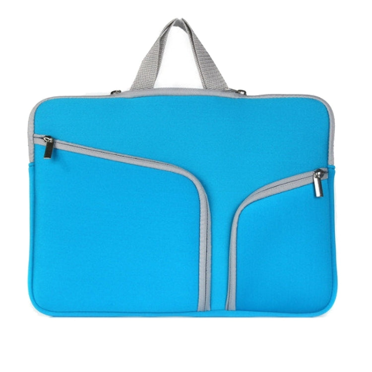 Double Pocket Zip Handbag Laptop Bag for Macbook Air 11.6 inch