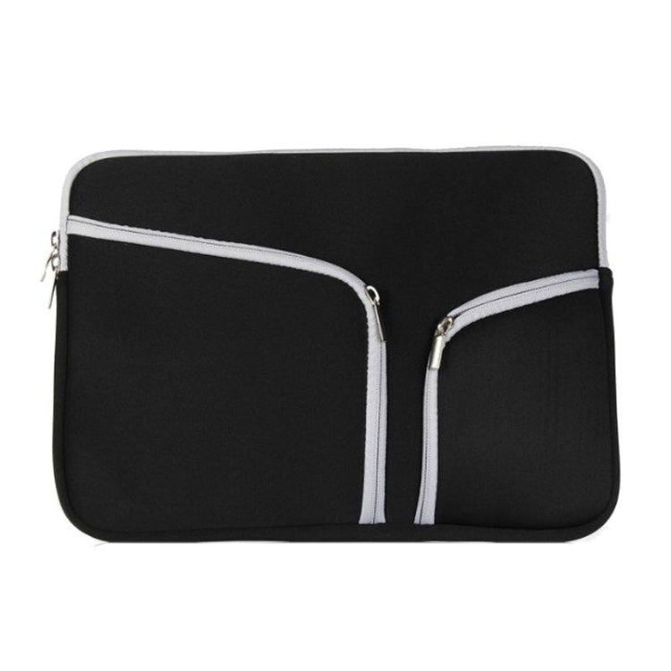 Double Pocket Zip Handbag Laptop Bag for Macbook Pro 15 inch