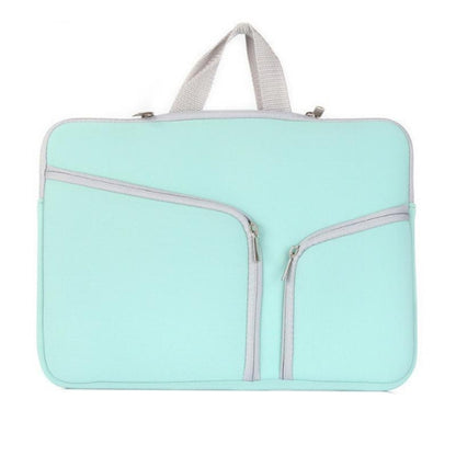 Double Pocket Zip Handbag Laptop Bag for Macbook Pro 15 inch