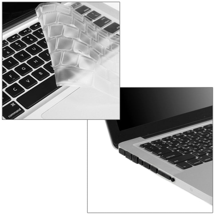 ENKAY for Macbook Pro 13.3 inch (US Version) / A1278 Hat-Prince 3 in 1 Crystal Hard Shell Plastic Protective Case with Keyboard Guard & Port Dust Plug