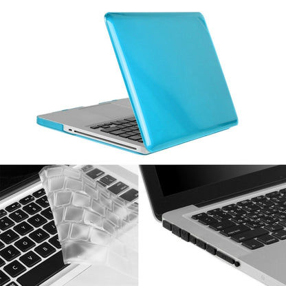 ENKAY for Macbook Pro 15.4 inch (US Version) / A1286 Hat-Prince 3 in 1 Crystal Hard Shell Plastic Protective Case with Keyboard Guard & Port Dust Plug