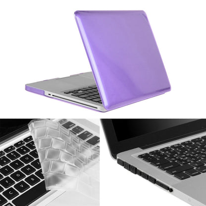 ENKAY for Macbook Pro 15.4 inch (US Version) / A1286 Hat-Prince 3 in 1 Crystal Hard Shell Plastic Protective Case with Keyboard Guard & Port Dust Plug