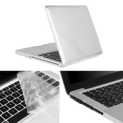 ENKAY for Macbook Pro 15.4 inch (US Version) / A1286 Hat-Prince 3 in 1 Crystal Hard Shell Plastic Protective Case with Keyboard Guard & Port Dust Plug