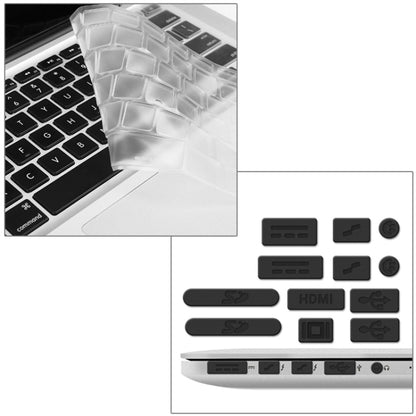 ENKAY for Macbook Pro Retina 15.4 inch (US Version) / A1398 Hat-Prince 3 in 1 Crystal Hard Shell Plastic Protective Case with Keyboard Guard & Port Dust Plug