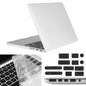 ENKAY for Macbook Pro Retina 13.3 inch (US Version) / A1425 / A1502 Hat-Prince 3 in 1 Frosted Hard Shell Plastic Protective Case with Keyboard Guard & Port Dust Plug