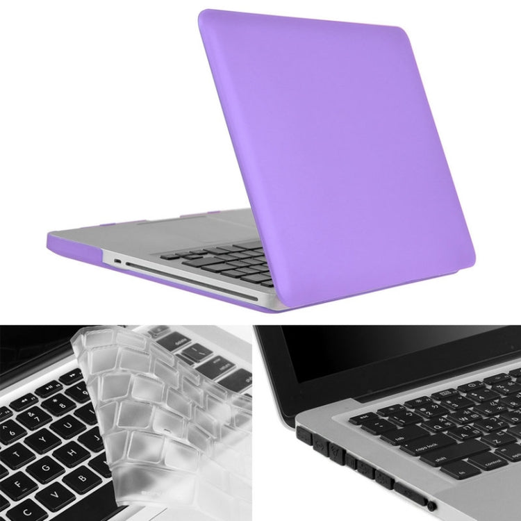 ENKAY for Macbook Pro 15.4 inch (US Version) / A1286 Hat-Prince 3 in 1 Frosted Hard Shell Plastic Protective Case with Keyboard Guard & Port Dust Plug